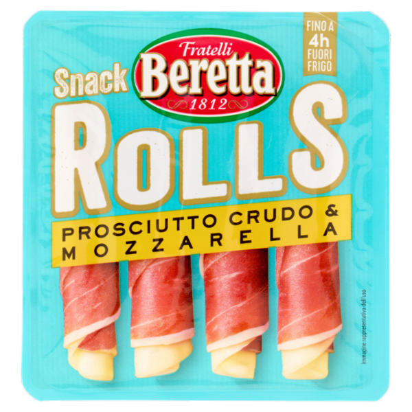 ROLLS PROSCIUTTO CR MOZZARELLA 60 GR